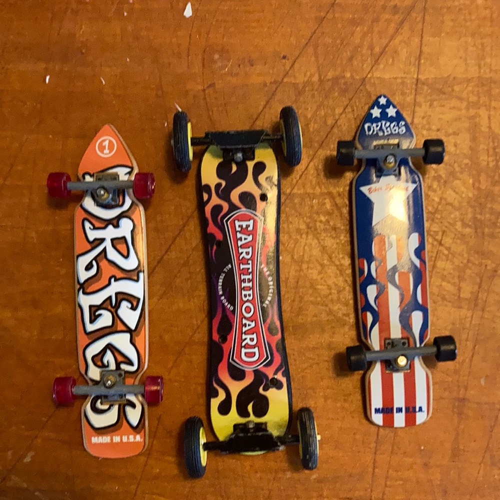 🌴🛹 Vintage Tech Deck - (2) Long Boards + (1) Mountain Board Early 2000s 🛹⚡️